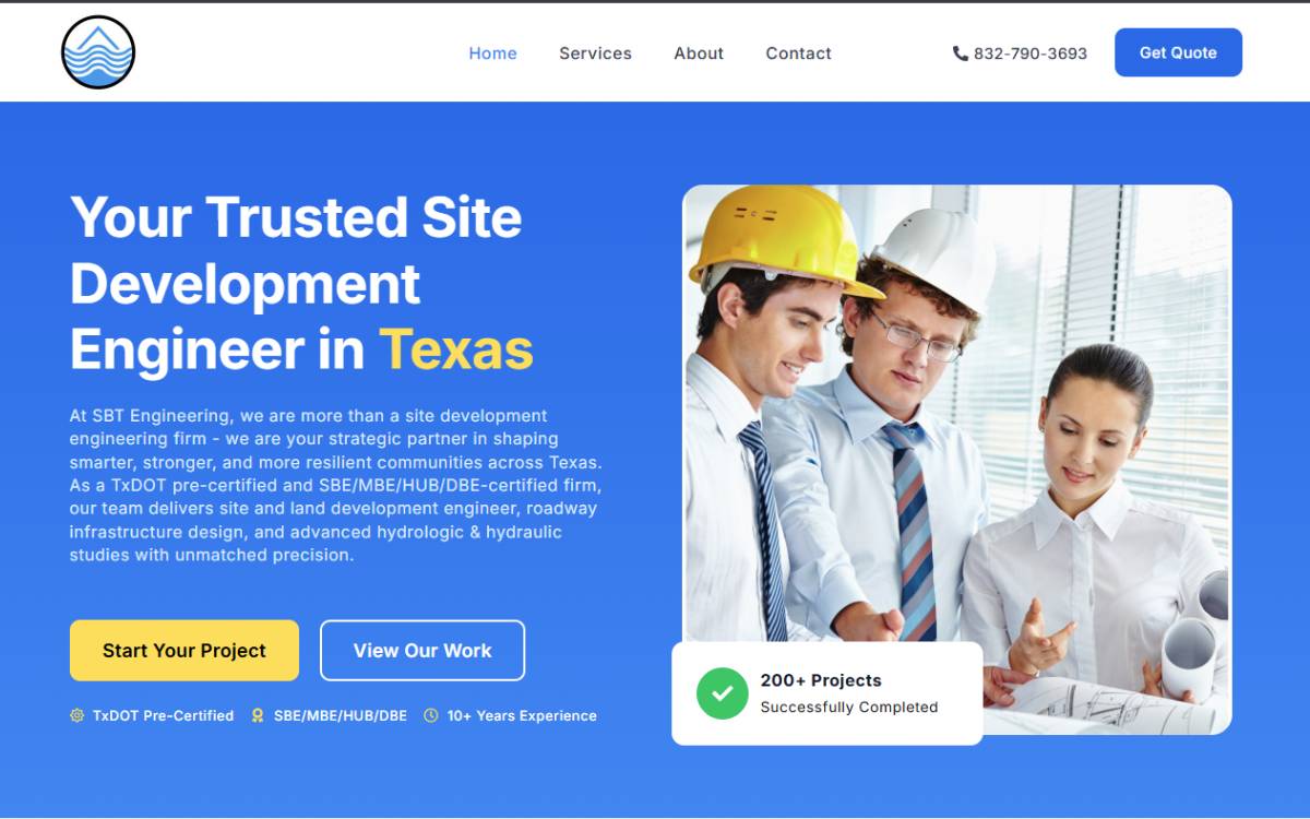 SBT Engineering project preview